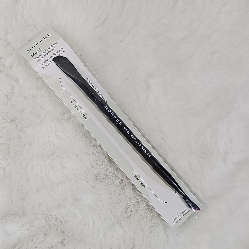 Morphe M625 Three In One Brow Sculpting Brush
